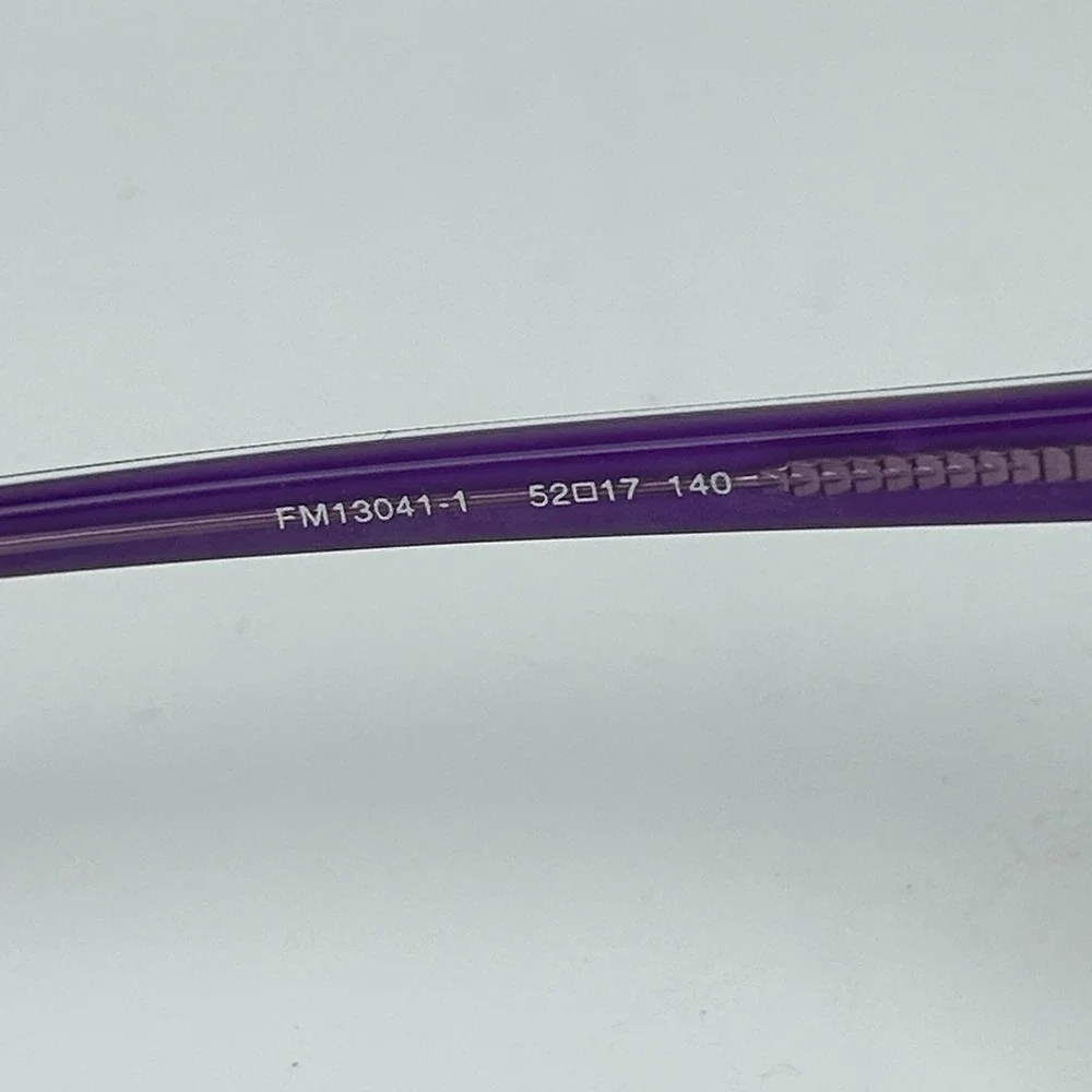 Walmart Contour FM13041-1 Womens Eyeglasses Frame Demi/Purple Plastic 52-17-140